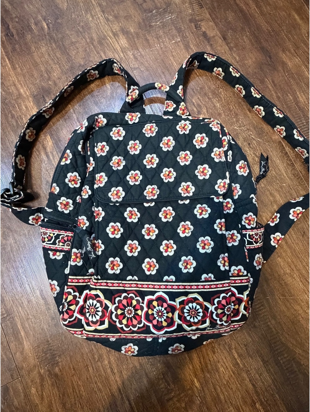 Vera Bradley backpack in retired pirouette print